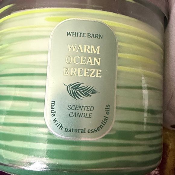 White Barn Warm Ocean Breeze Scented Candle - Picture 2 of 4